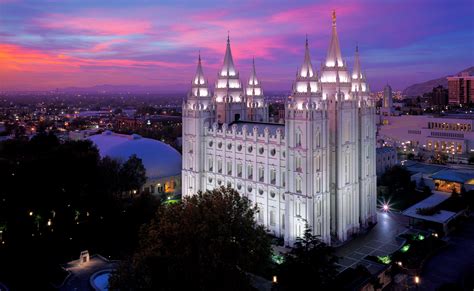 Mormon Temple In Salt Lake City At Temple Square | Visit Utah