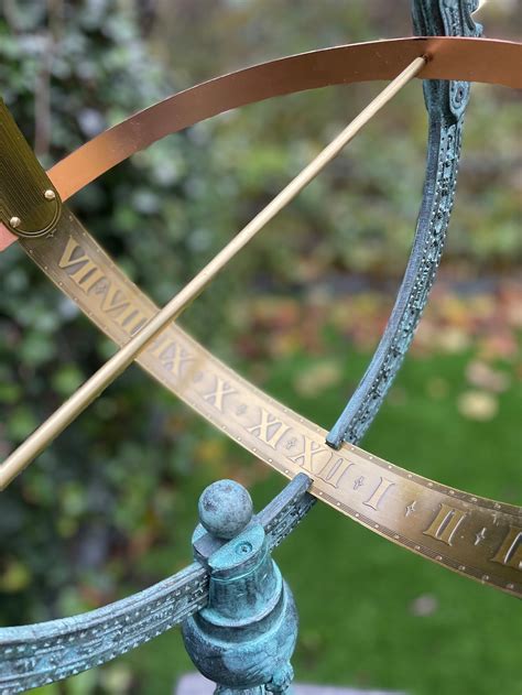 Bronze Sundial Garden Statue Garden Decoration - Etsy