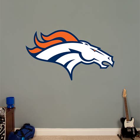 Denver Broncos Logo Denver Broncos Logo, Broncos Fans, Bedroom Man ...