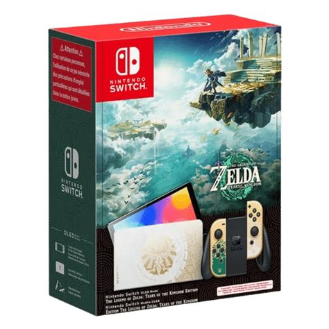 Nintendo Switch Console (OLED model) The Legend of Zelda: Tears of the Kingdom Edition - PS ...