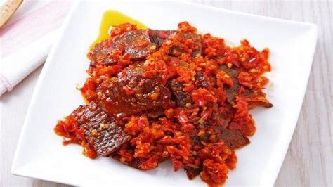 Resep Dendeng Balado yang Lezat, Masakah Khas Sumatera Barat - Tribunmanado.co.id