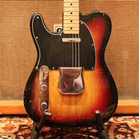 Vintage 1978 Fender Telecaster Sunburst Guitar Left Handed