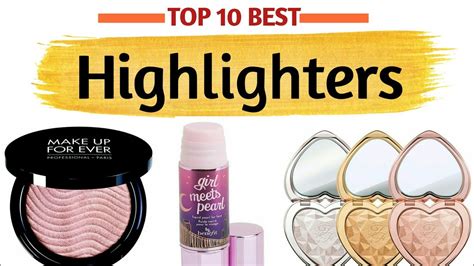 best highlighter palette drugstore - YouTube