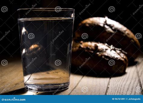 Fasting for Bread and Water Stock Image - Image of empty, demon: 96761891