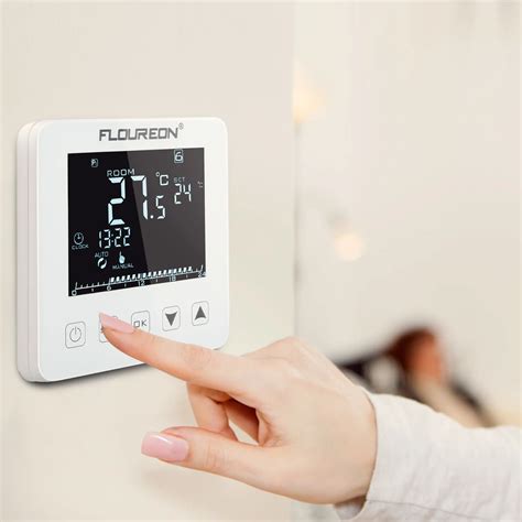 16A WiFi Heating Thermostat Electric Underfloor Heating Thermostats ...