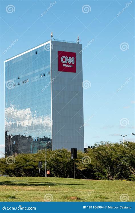 The Newly Opened CNN Building in the North Section of Downtown Brasilia ...