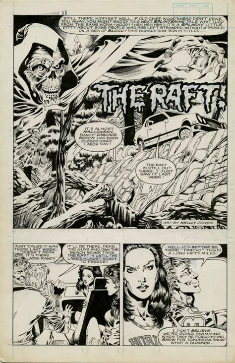 Artist Kelley Jones digs up his unpublished CREEPSHOW 2 comic story just in time for the ...