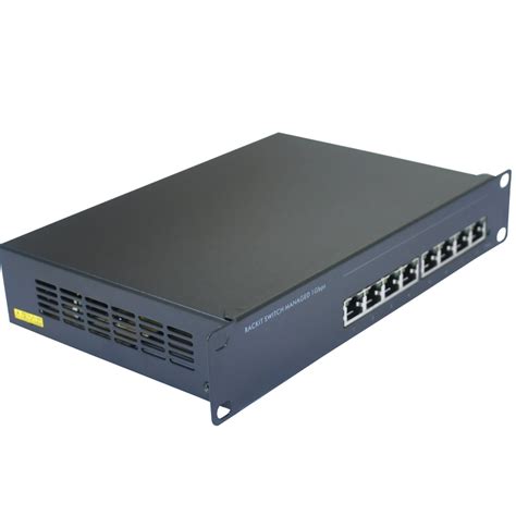 8 Port Gigabit Switch for 10" Rack | Rackit