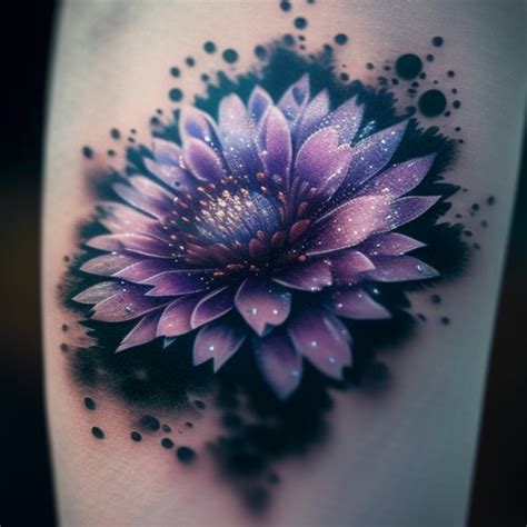 114 Purple Flower Tattoo Ideas - TattooClue.com