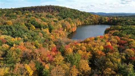 Drone photos capture Connecticut fall foliage from above in 2021