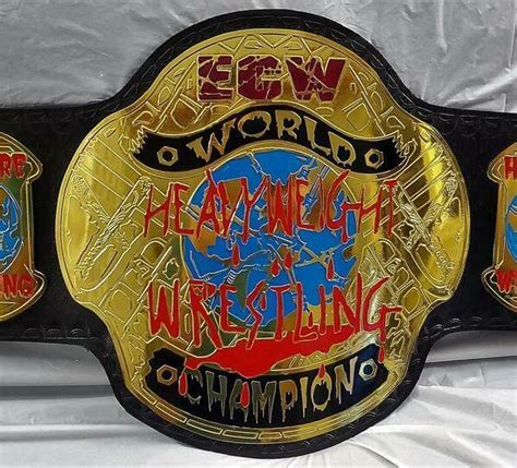 ECW World Heavyweight Wrestling Championship Handmade Replica Belt ...