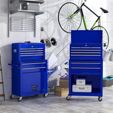 Seizeen 6-Drawer Rolling Tool Chest, 3-IN-1 Tool Storage, 41% OFF