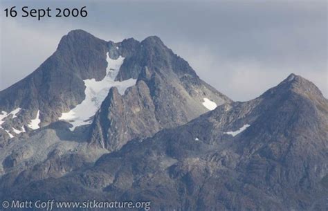 Cross Mountain Snow Comparison 12 Years Apart | Sitka Nature