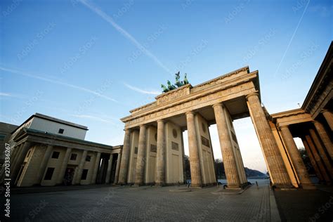 Brandenburg Gate view Stock Photo | Adobe Stock