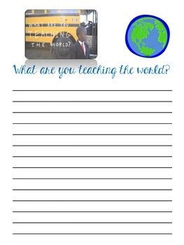 Kid President Pep Talk Reflection Printable FREEBIE by Third Grade Lex