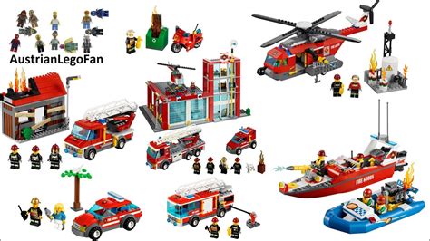 LEGO City Fire Station 60215 Fire Rescue Tower Building Set With ...