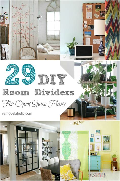 Remodelaholic | 29 Creative DIY Room Dividers For Open Space Plans ...