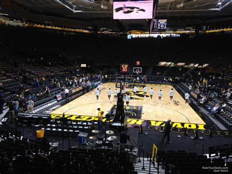 Section H at Carver-Hawkeye Arena - RateYourSeats.com