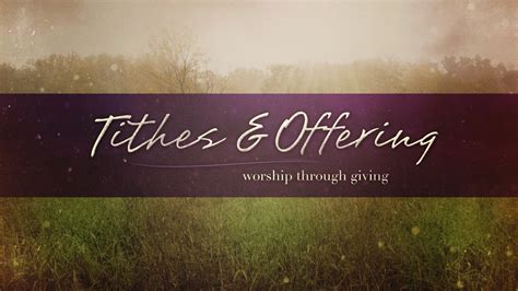 Tithes & Offerings - Fairview Village Seventh Day Adventist Church