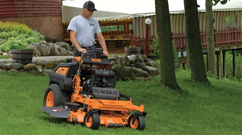 V-Ride II Stand-On Lawn Mower | Products | Scag®