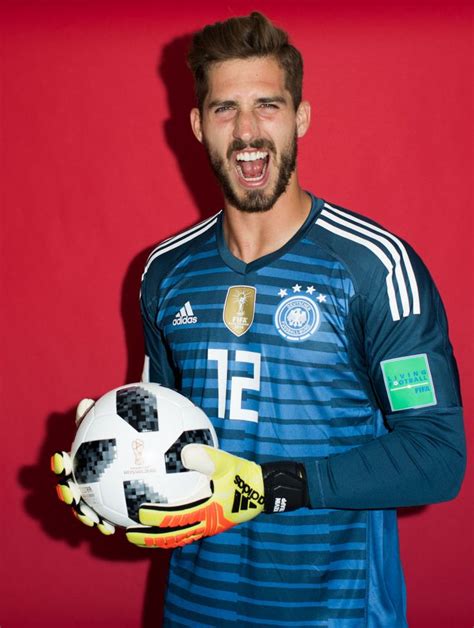 MOSCOW, RUSSIA - JUNE 13: Goalkeeper Kevin Trapp of Germany poses for a portrait during the ...