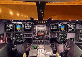 Jet Airlines: B-2 Spirit Cockpit