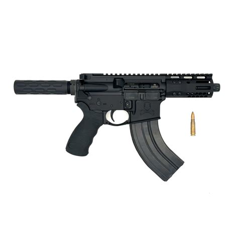 Privateer AR15 Pistol, 7.62x39, 4.75" - Anodized Black - Sam Diego Tactical