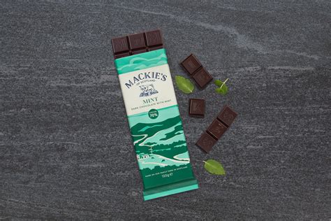 Mint Chocolate Bar (120g) - Mackie’s of Scotland