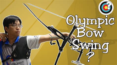 Why Do Olympic Archers Swing Their Bows? - YouTube