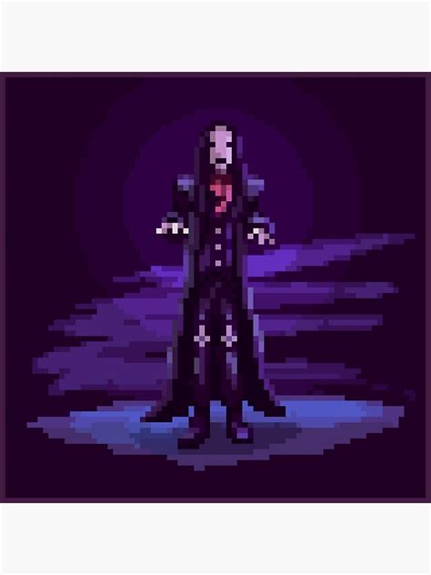 "Vampire Pixel Art" Poster for Sale by ricardojuchem | Redbubble