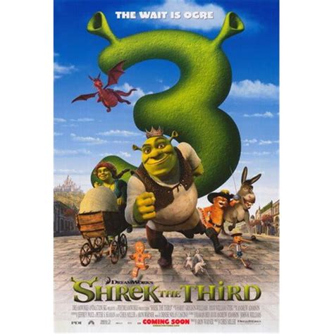 Posterazzi MOV400393 Shrek the Third Movie Poster - 11 x 17 in ...