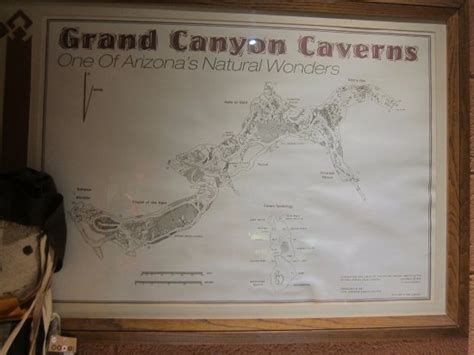 Grand Canyon Caverns Map | Draw A Topographic Map