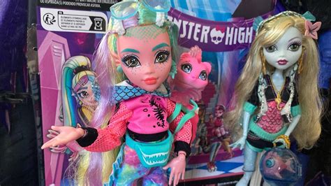 NEW Monster High g3 Lagoona Blue doll review and unboxing! | + comparisons to g1 and g2 - YouTube