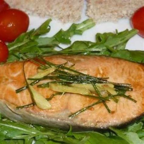 Salmon with Ginger-Lemon Sauce Recipe • Cooking Hawaiian Style