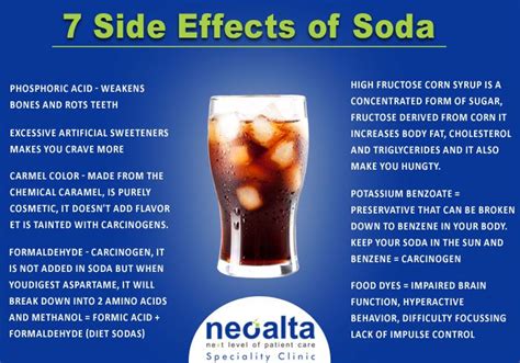 Side effects of Soda... | Artificial sweetener, Health tips, Soda