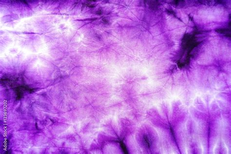 colorful purple tie dye fabric pattern texture for background Stock Photo | Adobe Stock