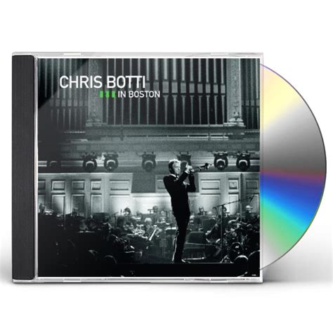 Chris Botti LIVE IN BOSTON CD