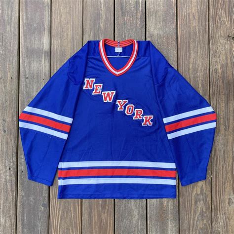 Vintage New York Rangers Jersey (Chest: 20.5”... - Depop