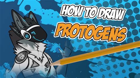 How to Draw a Protogen - YouTube