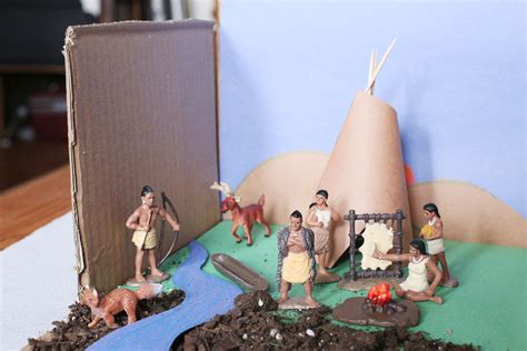 Native American Diorama Examples - Sixteenth Streets