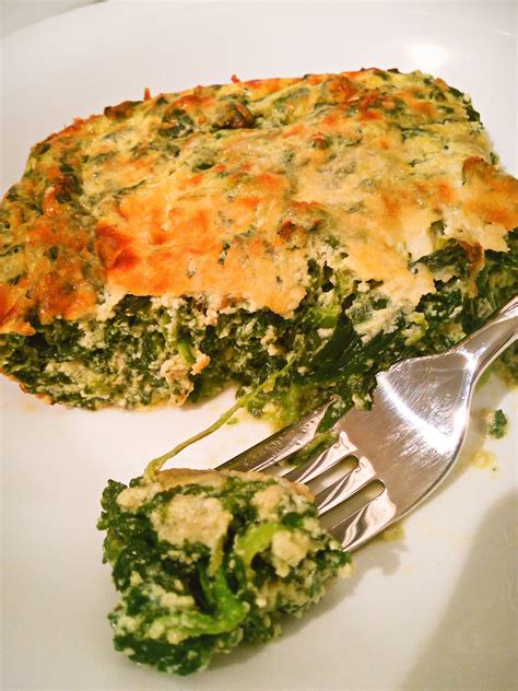 Low Carb Spinach and Ricotta Bake. Perfect ketogenic dinner. Healthy ...