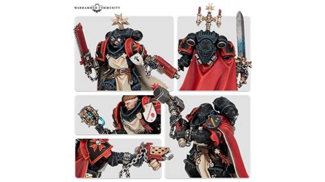 Warhammer 40k: Black Templars Castellan and Sword Brethren revealed