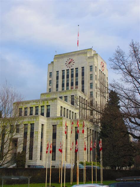 Vancouver City Hall Vancouver City, City Hall, Structures, Building, Buildings, Construction