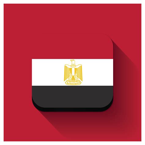 Egypt flag design vector 13305335 Vector Art at Vecteezy