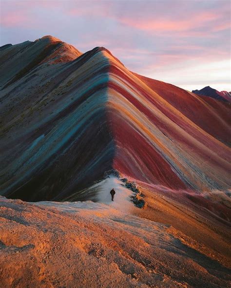 The Rainbow Mountain in Peru | Rainbow mountains peru, Rainbow mountain, Peru travel