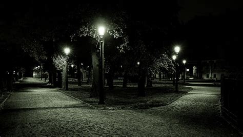 City park at night Photograph by Vlad Meytin - Fine Art America