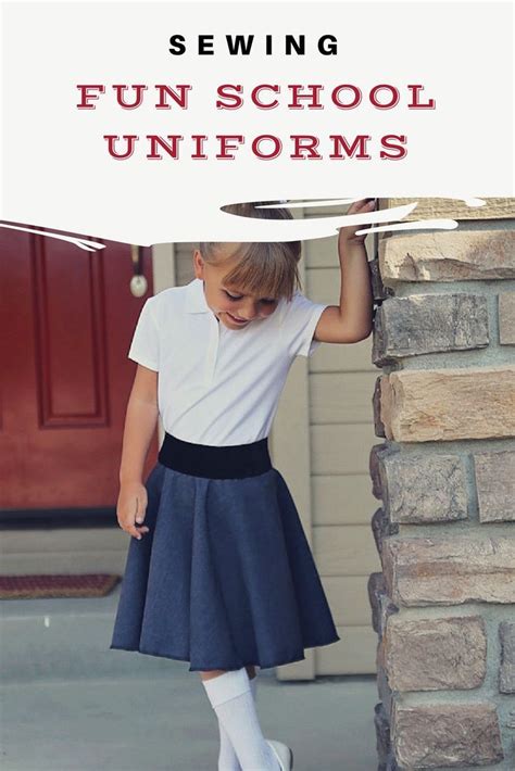 How to sew FUN School Uniforms | Fun school uniforms, School uniform ...