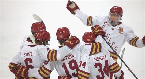 No. 1 BC Avoids Series Sweep With 2–2 Shootout Win Over No. 13 Black ...