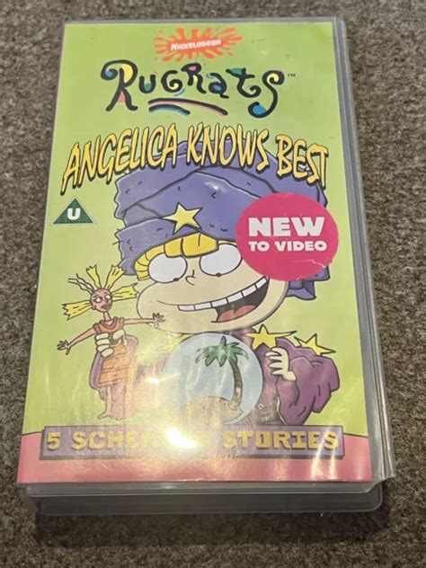 RUGRATS ANGELICA KNOWS Best VHS Video Cassette Tape £8.00 - PicClick UK