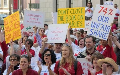 Your comments: Librarians protest 74 percent cut of N.J. aid to libraries - nj.com